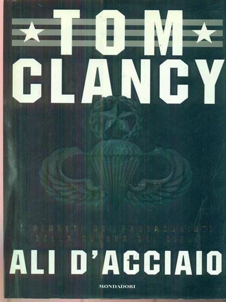 Ali d'acciaio - Tom Clancy - copertina