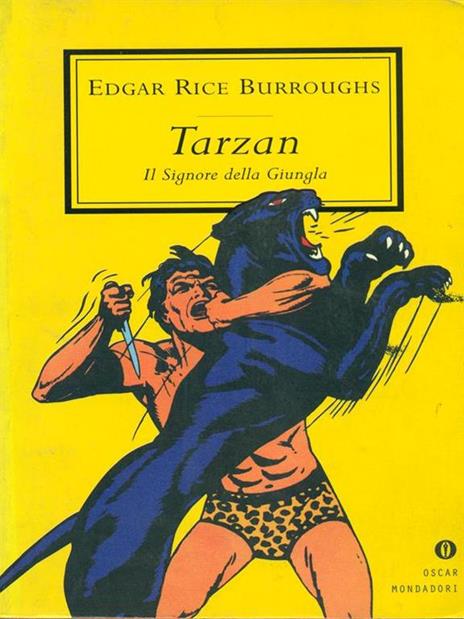 Tarzan il signore della giungla - Edgar R. Burroughs - copertina
