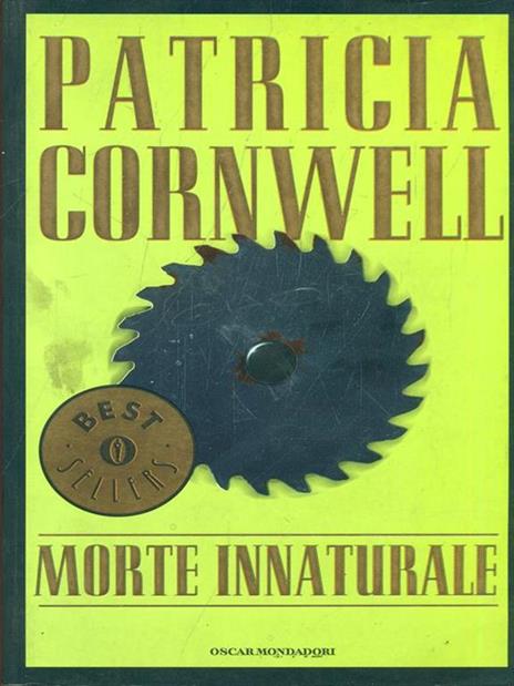 Morte innaturale - Patricia D. Cornwell - copertina
