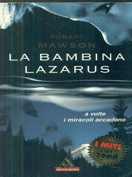 La bambina Lazarus - Robert Mawson - copertina