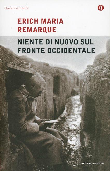 Niente di nuovo sul fronte occidentale - Erich Maria Remarque - copertina