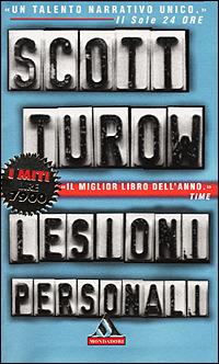 Lesioni personali - Scott Turow - copertina