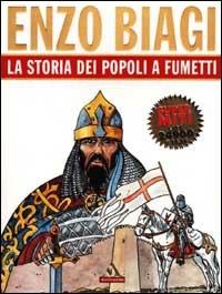 La storia dei popoli a fumetti - Enzo Biagi - copertina