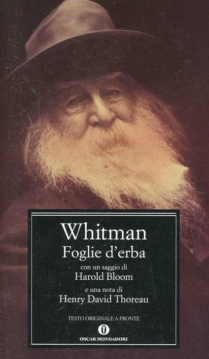 Foglie d'erba. Testo inglese a fronte - Walt Whitman - copertina