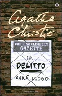 Un delitto avrà luogo - Agatha Christie - copertina