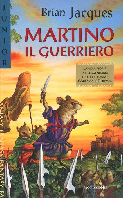 Martino il guerriero - Brian Jacques - copertina