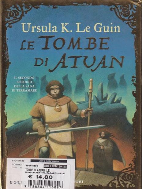 Le tombe di Atuan - Ursula K. Le Guin - copertina