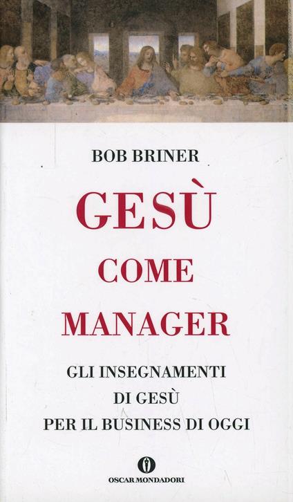 Gesù come manager - Bob Briner - copertina