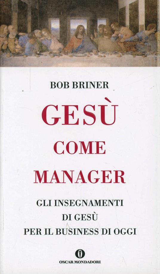 Gesù come manager - Bob Briner - copertina