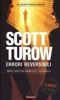 Errori reversibili - Scott Turow - copertina