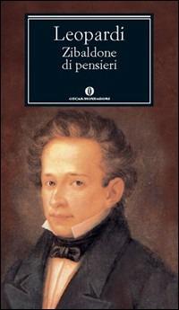 Zibaldone di pensieri - Giacomo Leopardi - copertina