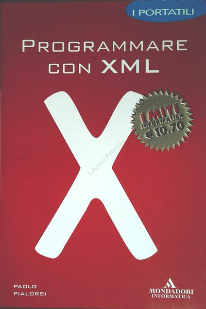 Programmare con XML. I portatili - Paolo Pialorsi - copertina