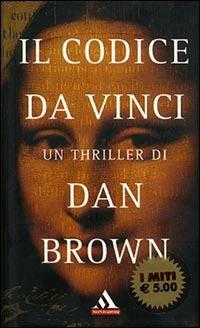 Il Codice da Vinci - Dan Brown - copertina