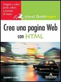  Crea una pagina web con HTML -  Elizabeth Castro - copertina