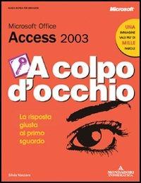 Microsoft Access 2003 - Silvia Vaccaro - copertina
