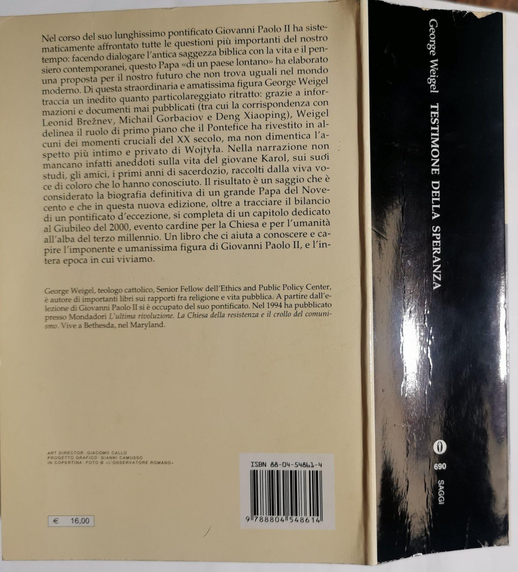 Testimone della speranza