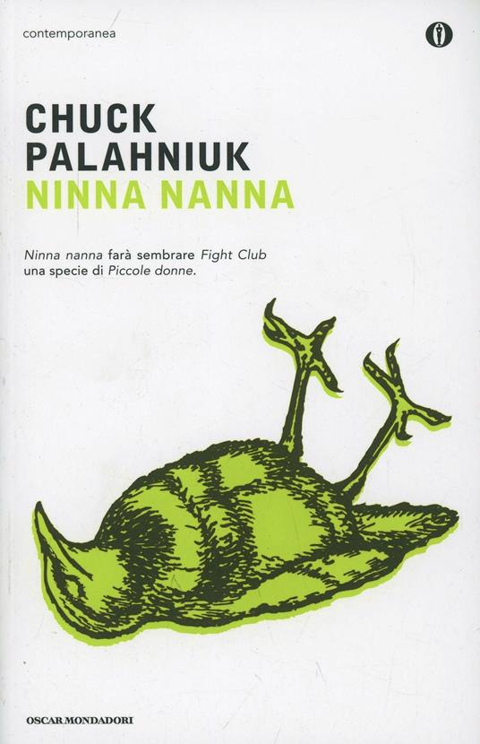 Ninna nanna - Chuck Palahniuk - copertina