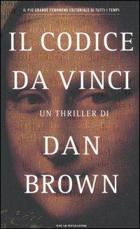 Il Codice da Vinci - Dan Brown - copertina