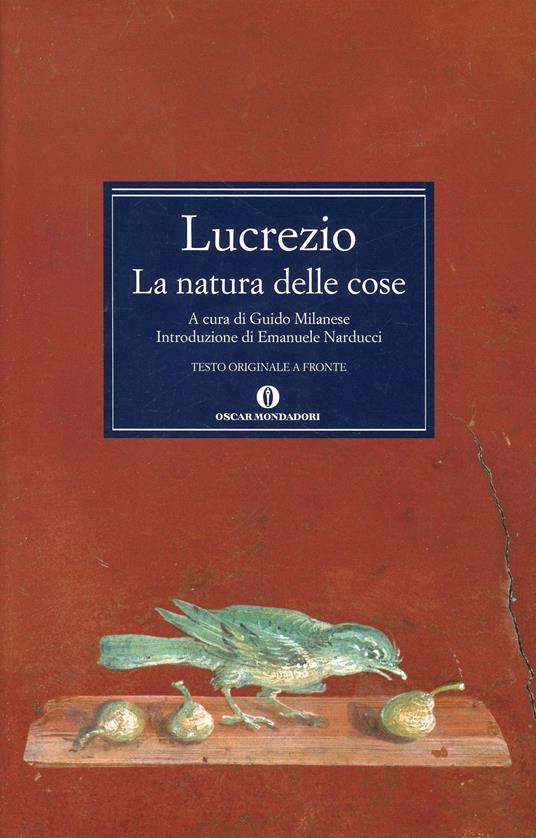 La natura delle cose - Tito Lucrezio Caro - copertina