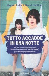 Tutto accadde in una notte - Rachel Cohn,David Levithan - copertina