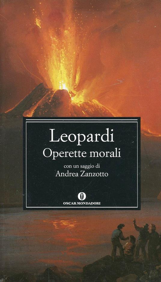 Operette morali - Giacomo Leopardi - copertina