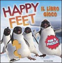 Happy feet. Il libro gioco con 5 puzzle - copertina