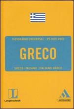 Langenscheidt. Greco. Greco-italiano, italiano-greco