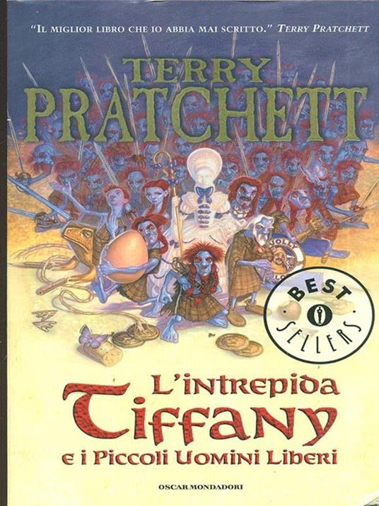 L'intrepida Tiffany e i piccoli uomini liberi - Terry Pratchett - copertina