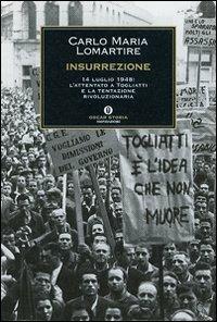 Insurrezione. 14 luglio 1948: l'attentato a Togliatti e la tentazione rivoluzionaria - Carlo Maria Lomartire - copertina