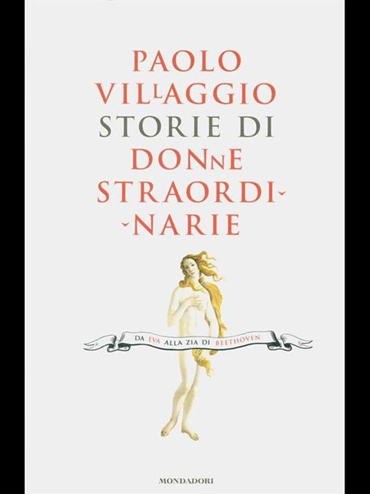 Storie di donne straordinarie - Paolo Villaggio - copertina