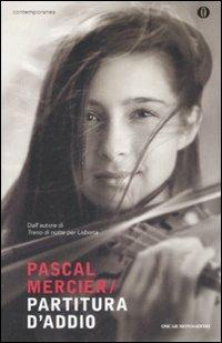 Partitura d'addio - Pascal Mercier - copertina