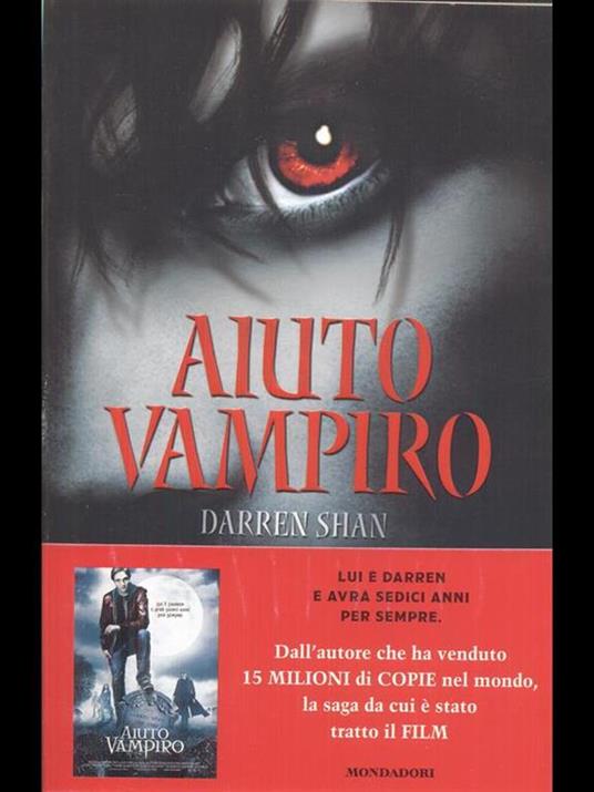 Aiuto vampiro - Darren Shan - copertina