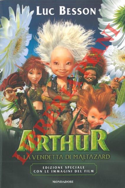 Arthur e la vendetta di Maltazard - Luc Besson - copertina