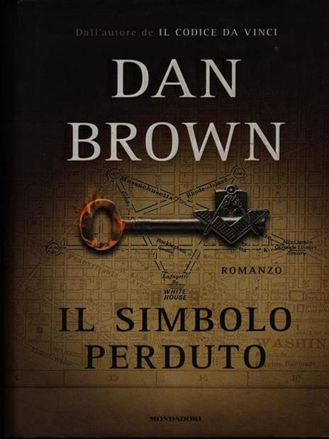 Il simbolo perduto - Dan Brown - copertina