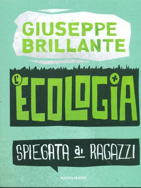 L' ecologia spiegata ai ragazzi - Giuseppe Brillante - copertina