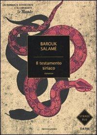 Il testamento siriaco - Barouk Salamé - copertina