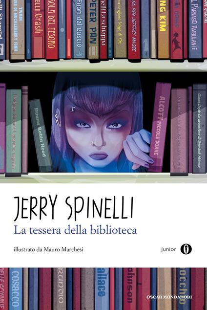 La tessera della biblioteca - Jerry Spinelli - copertina