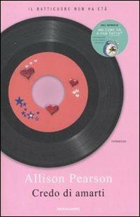 Credo di amarti - Allison Pearson - copertina