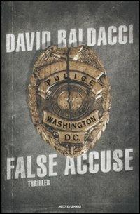 False accuse - David Baldacci - copertina