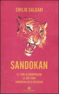 Sandokan: Le tigri di Mompracem-Le due tigri-Sandokan alla riscossa - Emilio Salgari - copertina