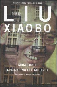 Monologhi del giorno del giudizio - Liu Xiaobo - copertina