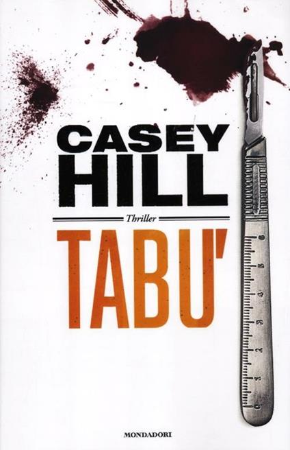 Tabù - Casey Hill - copertina