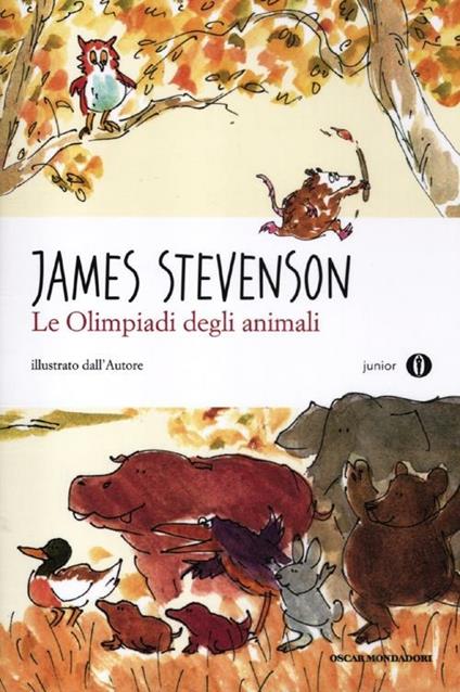 Le olimpiadi degli animali - James Stevenson - copertina