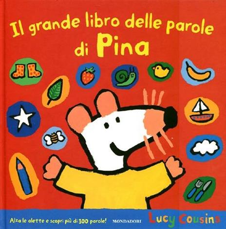 Il grande libro delle parole di Pina - Lucy Cousins - copertina