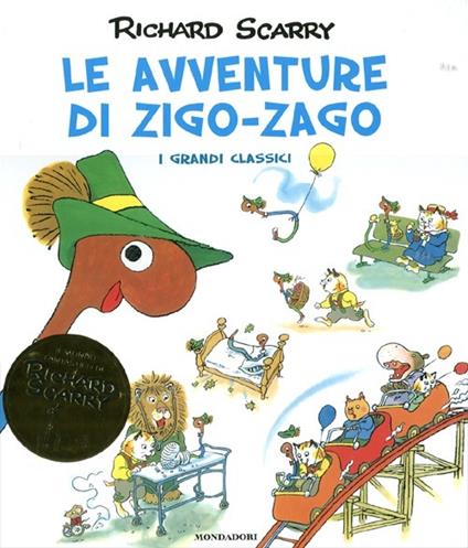 Le avventure di Zigo-Zago - Richard Scarry - copertina