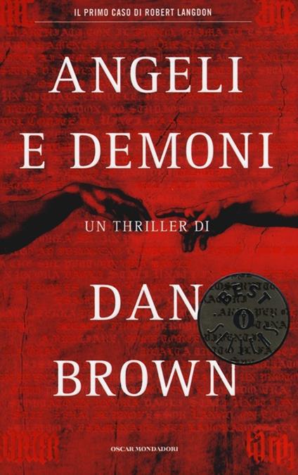 Angeli e demoni - Dan Brown - copertina
