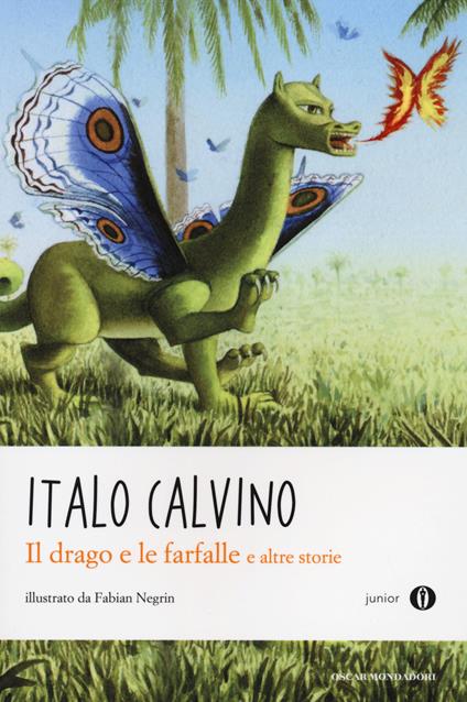 Il drago e le farfalle e altre storie - Italo Calvino - copertina
