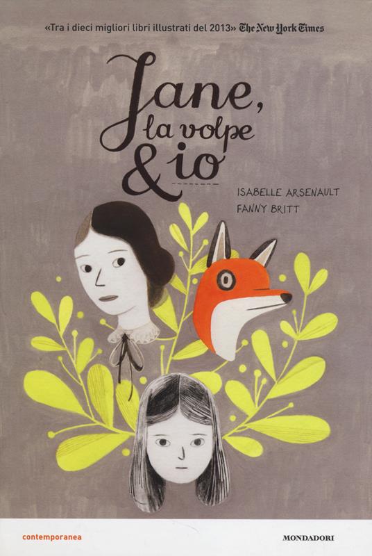 Jane, la volpe & io - Isabelle Arsenault,Fanny Britt - copertina