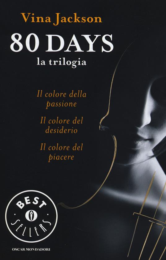 80 days. La trilogia - Vina Jackson - copertina