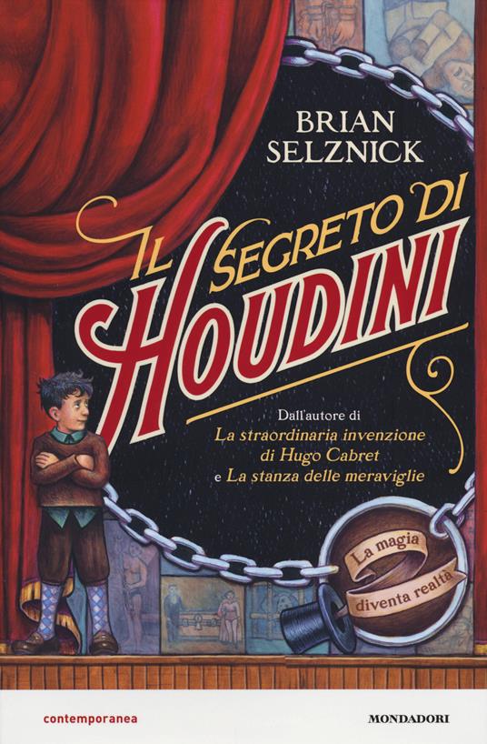 Il segreto di Houdini - Brian Selznick - copertina